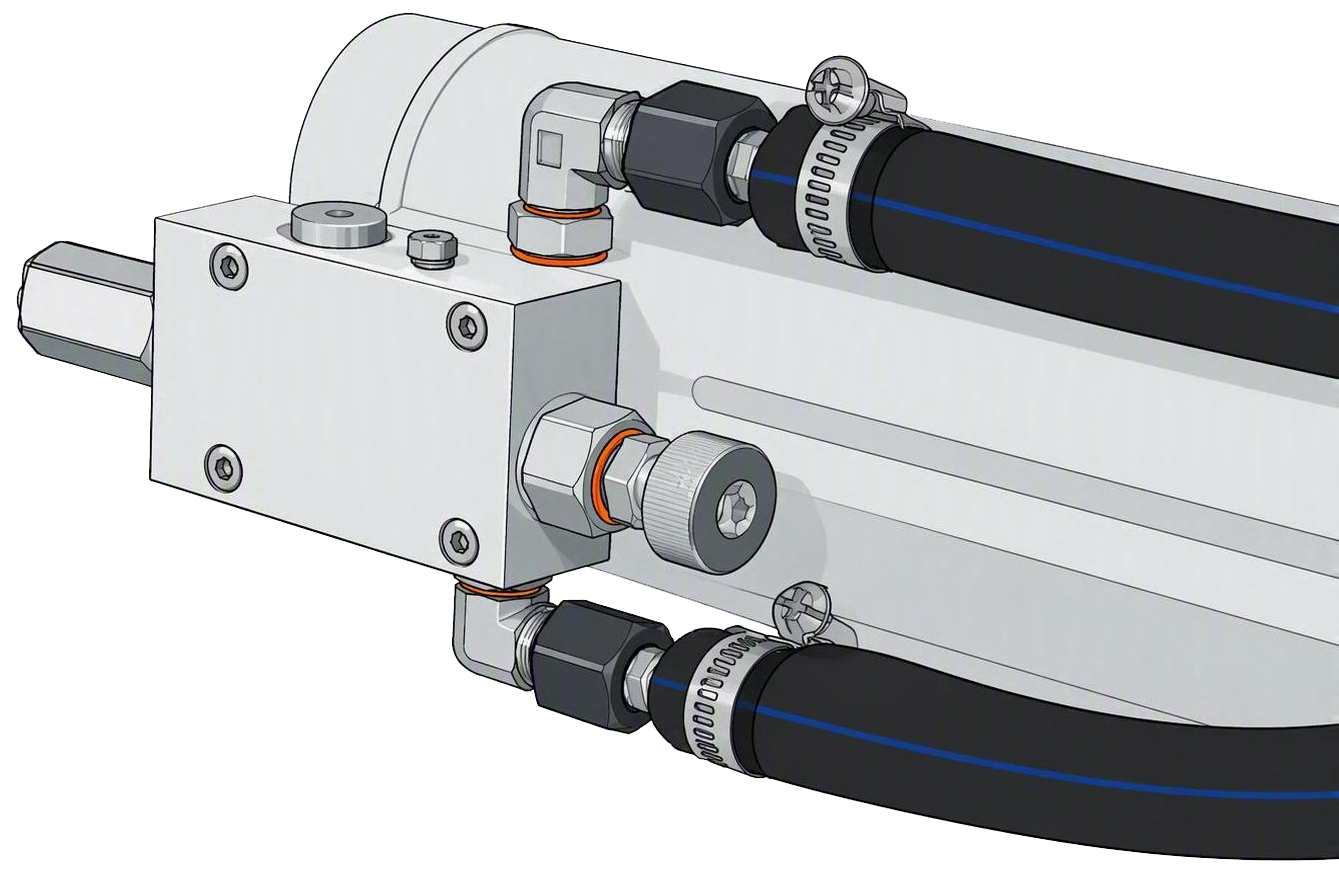 Manual bleed-down release valve